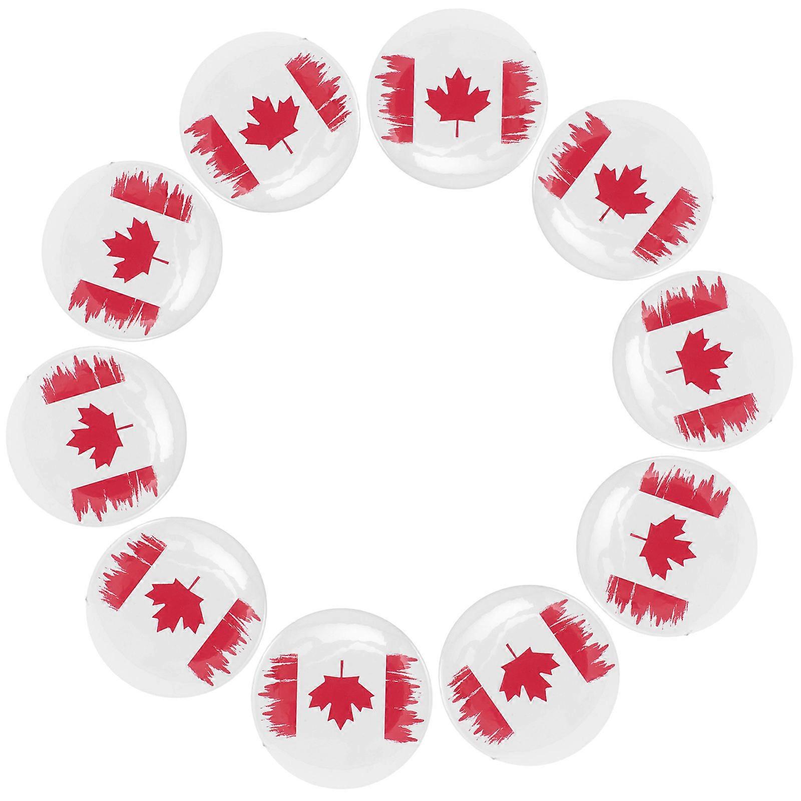 Canada Maple Leaf Brooch Pin for Birthday Celebration 20Pcs Pack