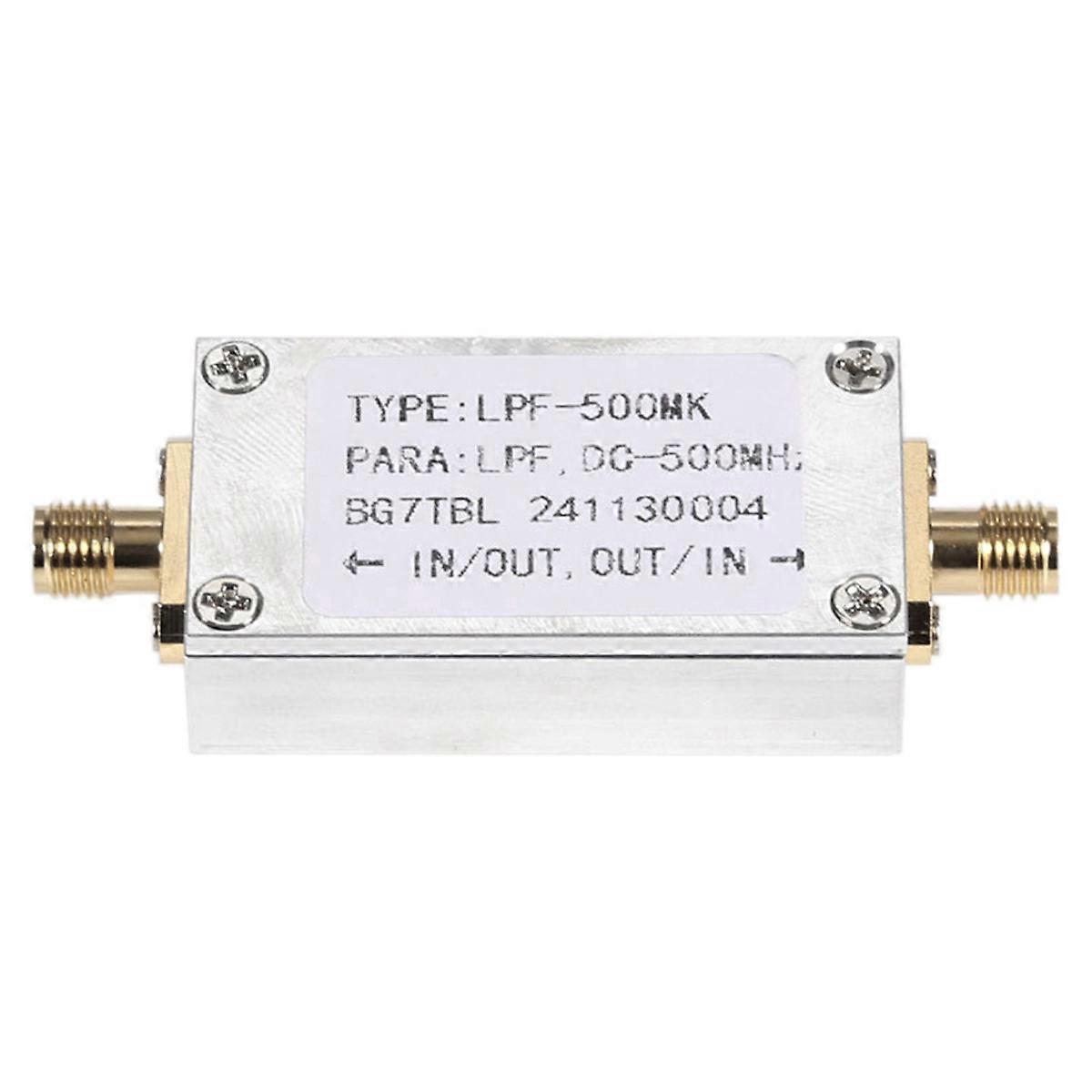 Low Pass Filter LPF-500MK with SMA Interface DC- 500MHZ