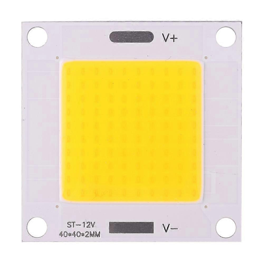 5pcs/set High Power 50W COB LED Integrated Lamp Chip for DIY Light Bulb Floodlight (Warm Light)