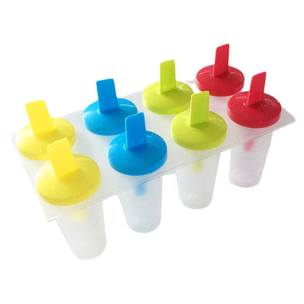 Popsicle Molds 6 Cavity Reusable BPA Free with Lid Easy Demold DIY Ice Cream Maker Kit for Home