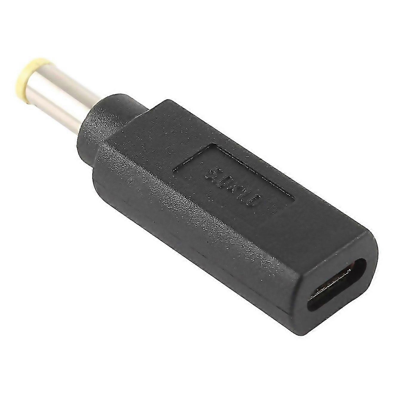For Usbc Typec Female To 50 X 10mm Male Plug Adapter Connector For Notebook
