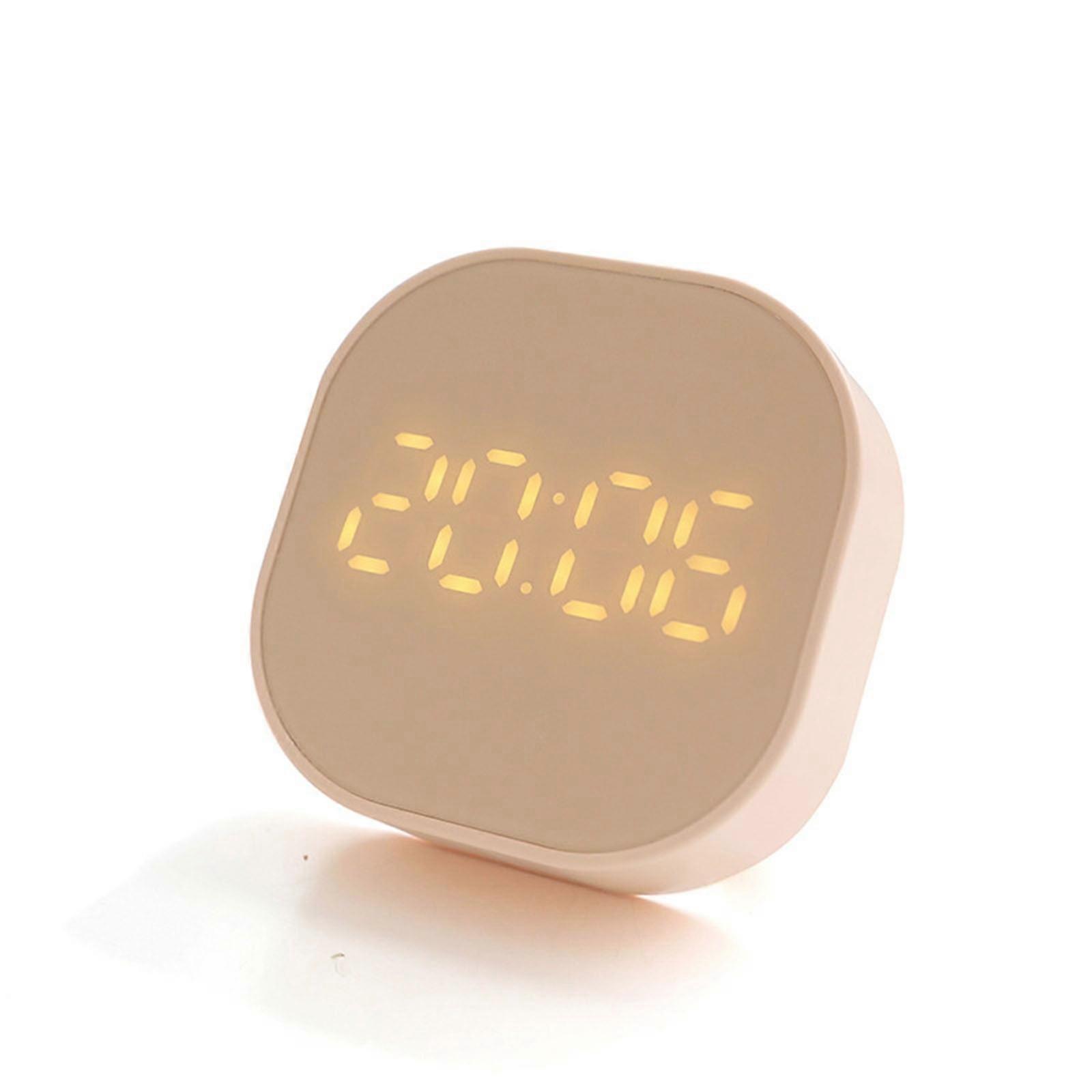 Home Appliances Gnobogi Multi Function LED Alarm Clock Student Dormitory Small Alarm Clock Temperature Date Display Multi Group Alarm Clock Clearance