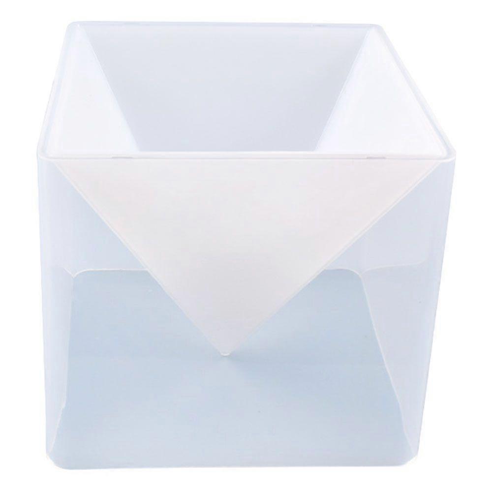 1Pc DIY Storage Case Mold Delicate Creative Organizer Box Pyramid Mold