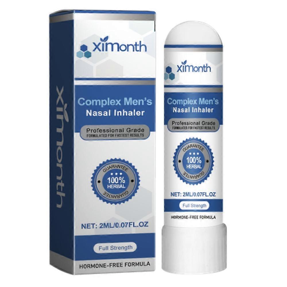 Mens Energy Boosting Nasal Suction Stick Natural Safe Formulation for Daily Use
