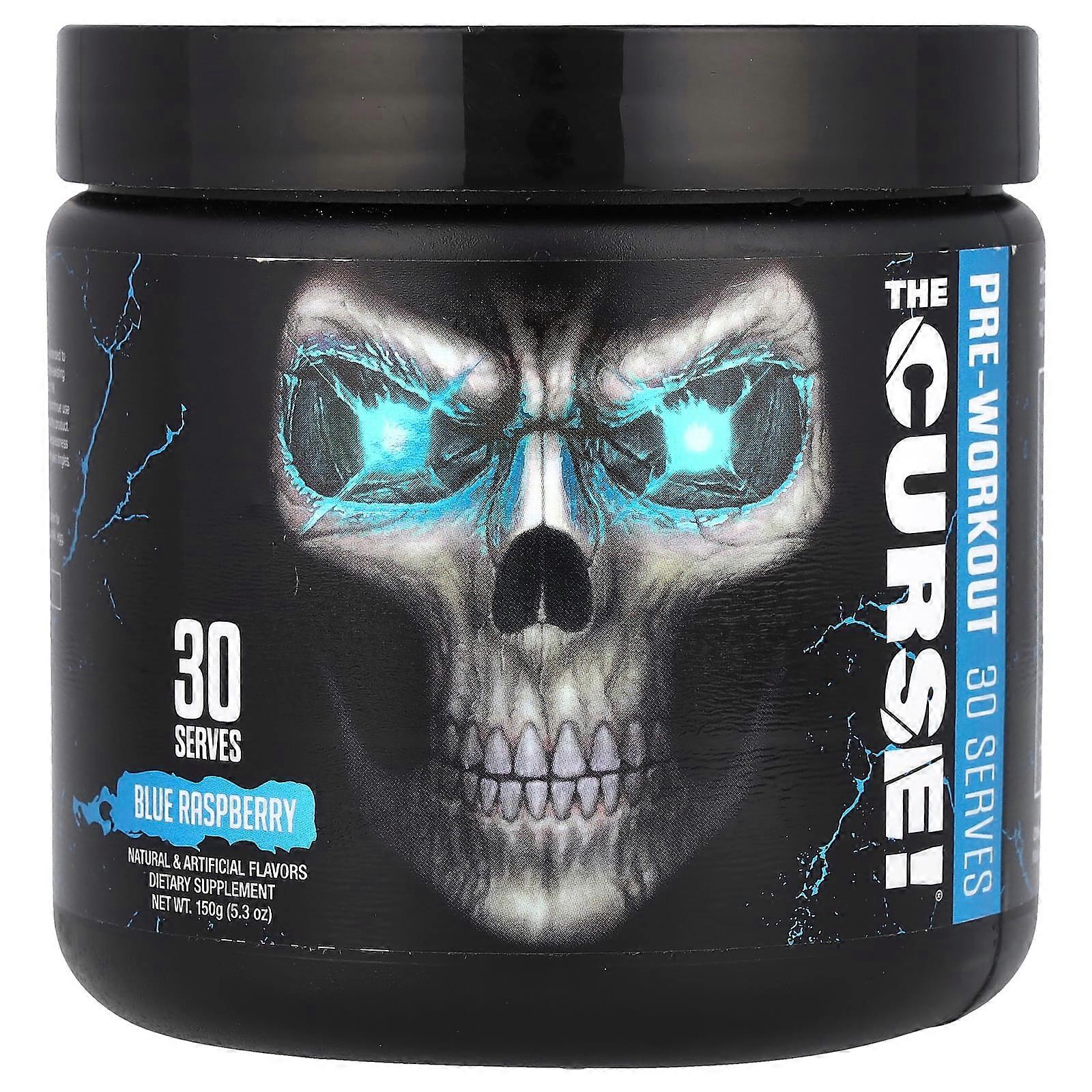 The Curse! Pre-Workout, Blue Raspberry, 5.3 oz (150 g)