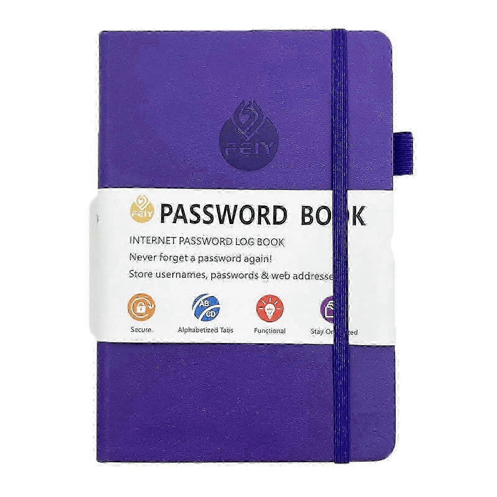 Password Book with Alphabetical Tabs, Compatible with All Online Accounts - Stay Organized 25-26