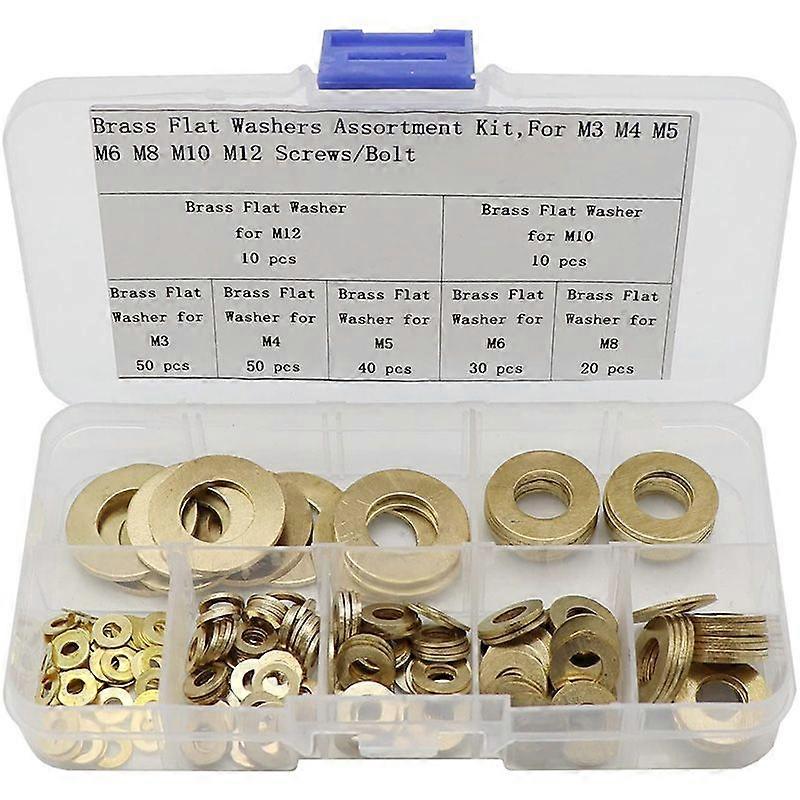Copper Gasket Gasket Flat Ring Seal Assortment Kit