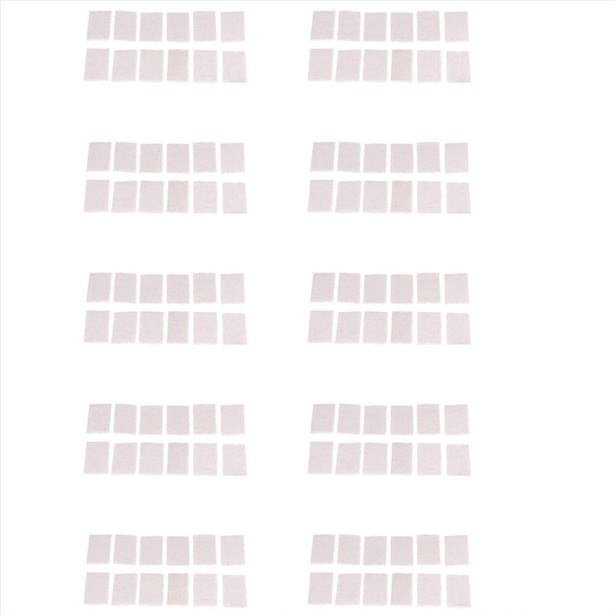 12pcs Hoja Anti-niebla Impermeable Los insertos de Recicle