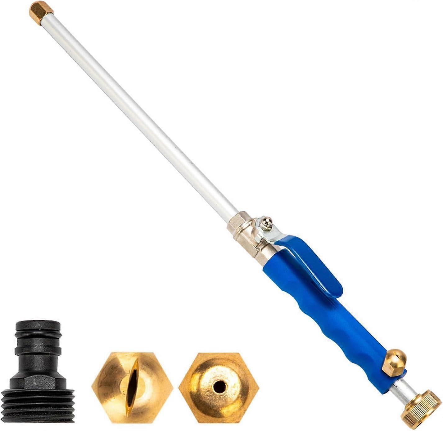 UnbelievableWasher Universal Garden Hose Pressure Washer Attachment, JetNozzle 2-in-1 High Pressure Nozzle for House & Garden