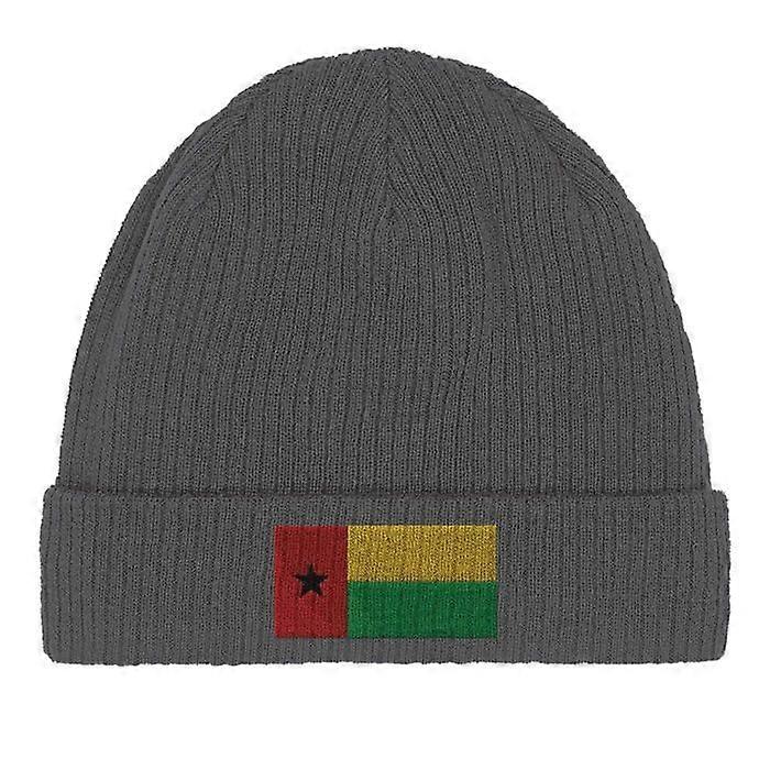 Guinea-Bissau Flag Cap in Gray