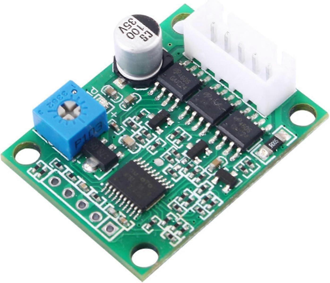 BLDC Motor Driver Board 2X, 3-Phase Speed Controller, Hallless Sensorless Module, Compatible with Various Motors
