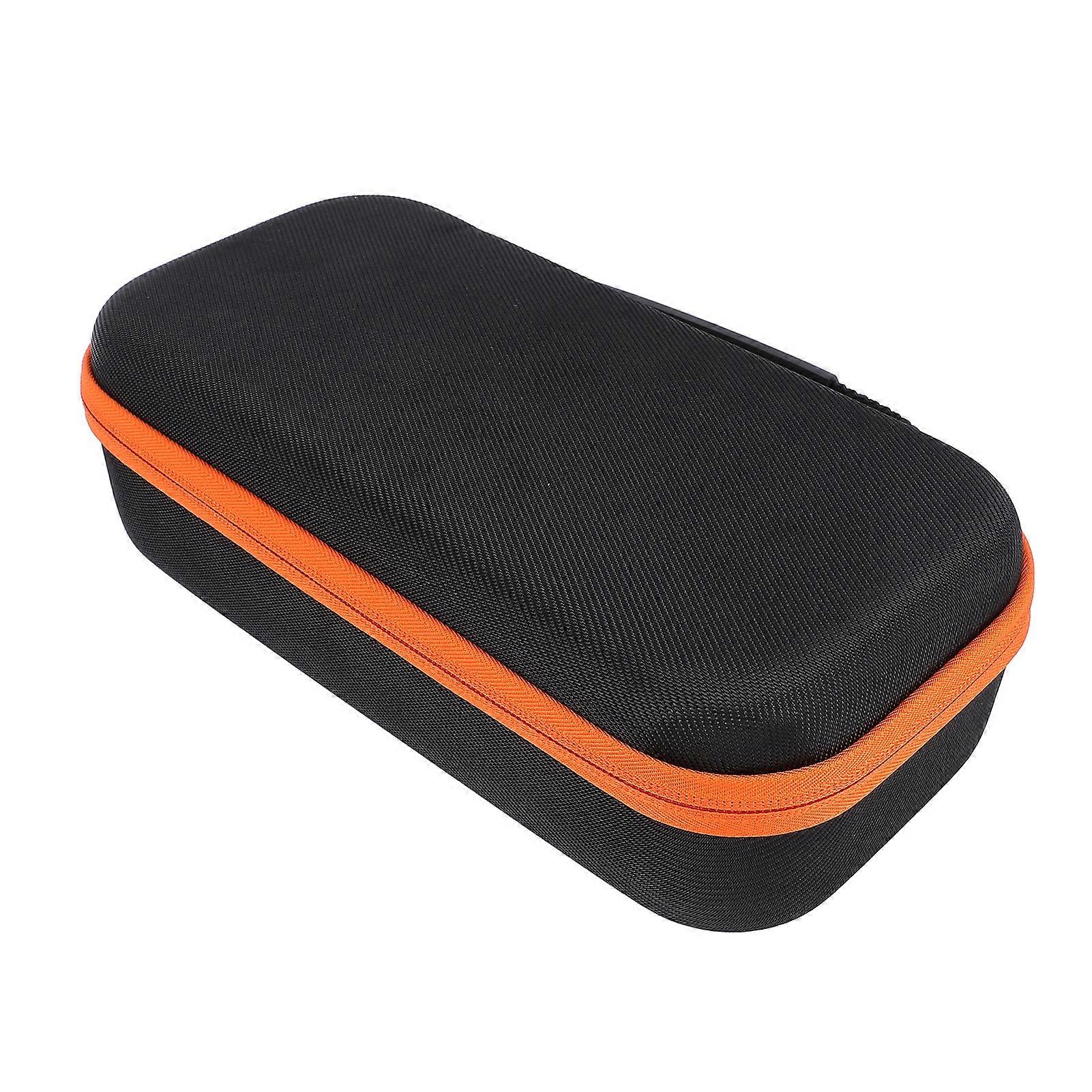 Wireless Microphone Case EVA Shell Zip Closure Portable Mic Storage Box with Handle 