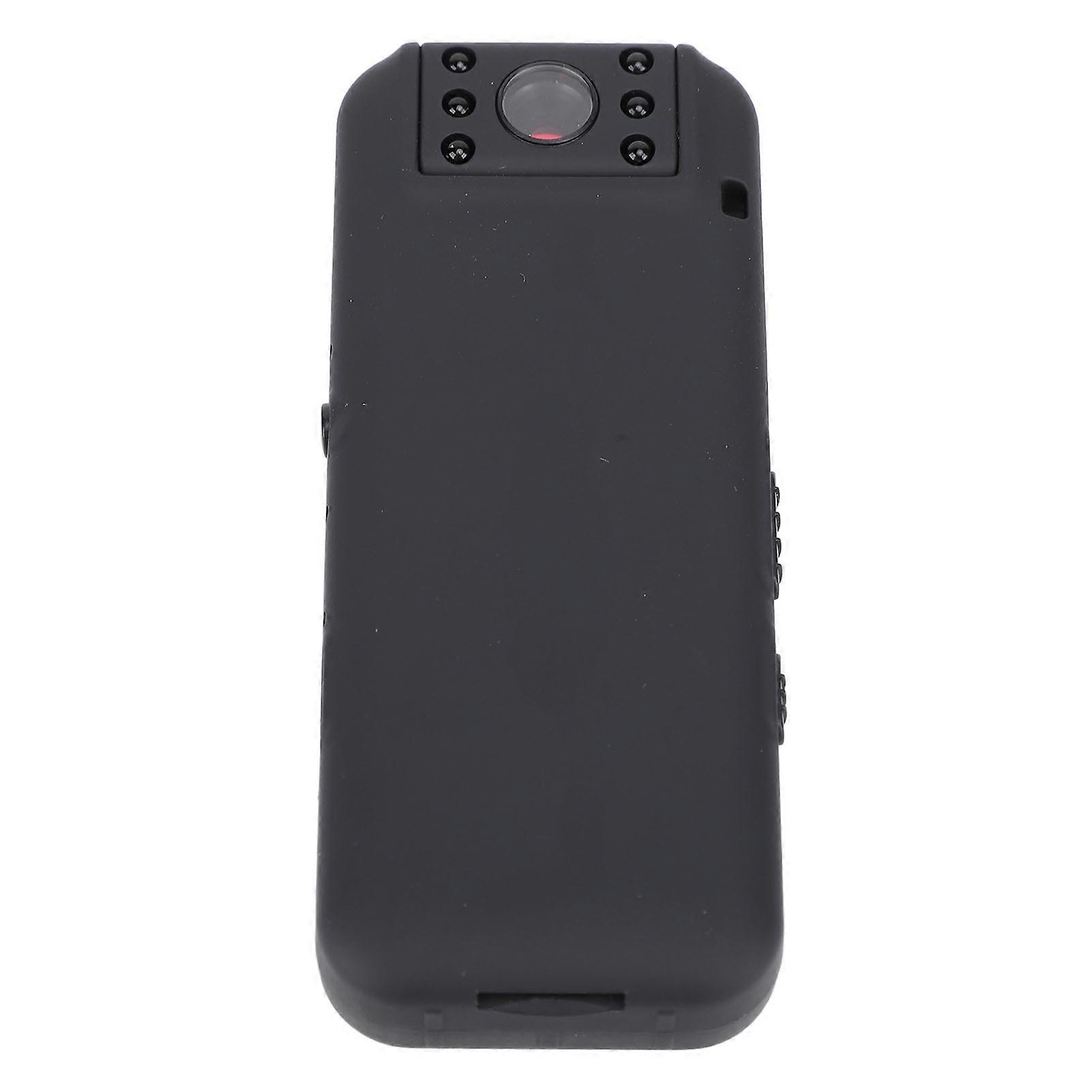 Body Video Camera 1920P Portable 180° Rotating Lens Loop Record Back Clip Body Camcorder for Travel Hiking 