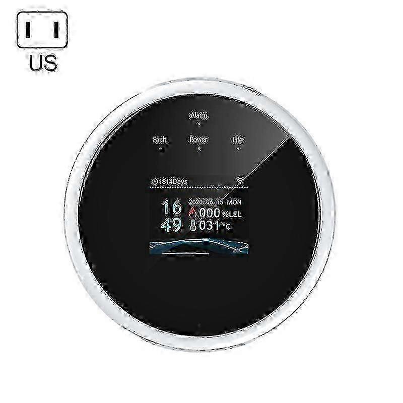 Gas Leak Detector Wifi for Home Natural Gas Leak Detector LCD Screen APP Alarm