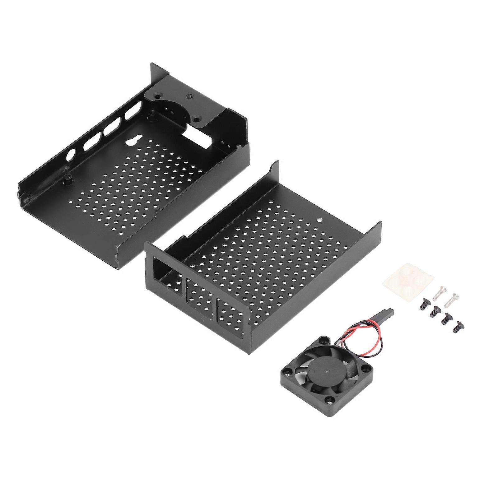 Case for Raspberry Pi Aluminium Alloy Shell Protective Casing Cooling Enclosure Housing