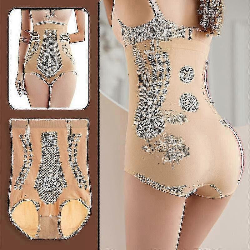 Ionstech 3-Pack Graphene Honeycomb Tummy Control Shapewear, High Waist Hip Enhancer Elastic Body Shaper