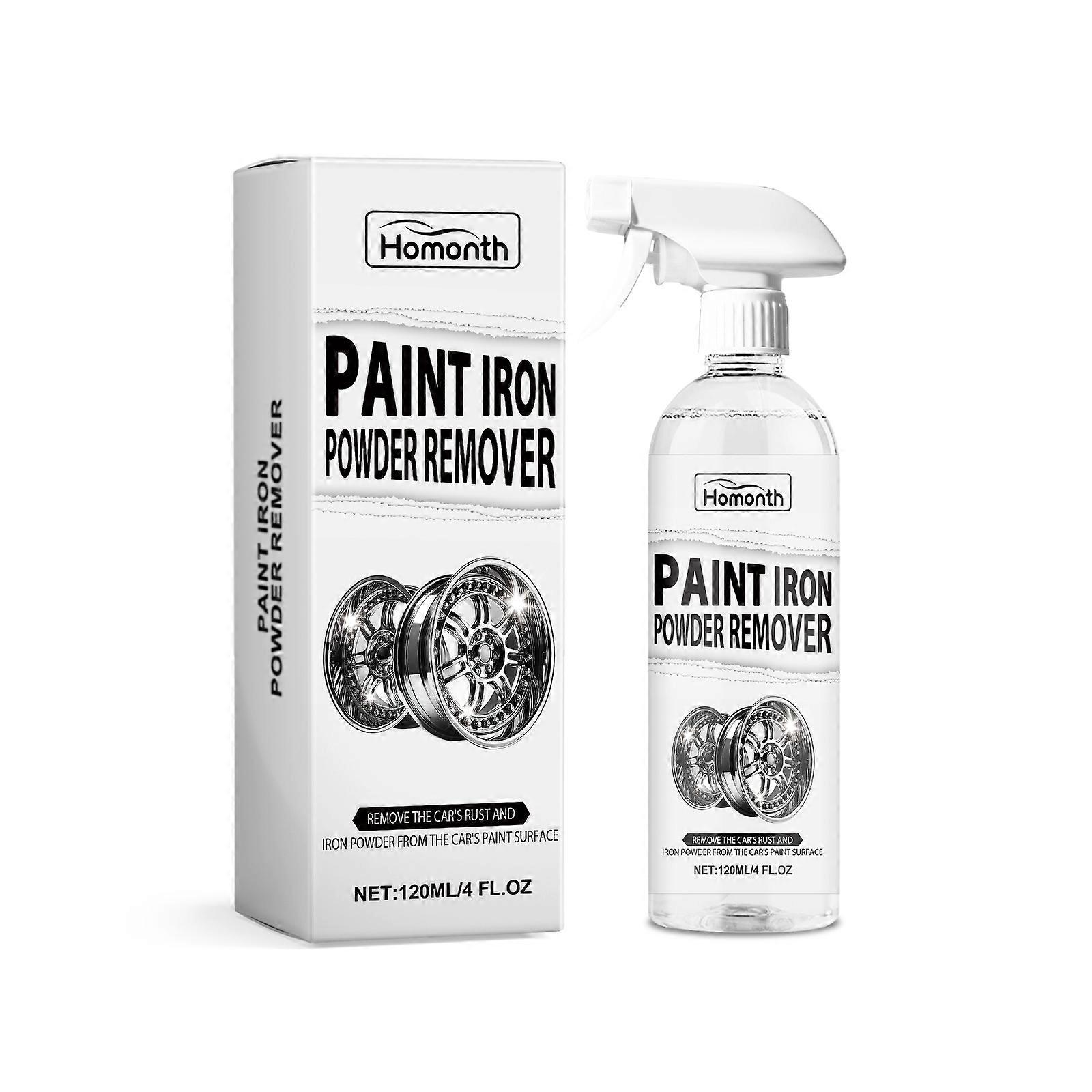 Homonth Car Wheel Hub Rust Removing Cleanser Paint Rust Cleaning Decontamination Daily Maintenance Brightening Cleaner