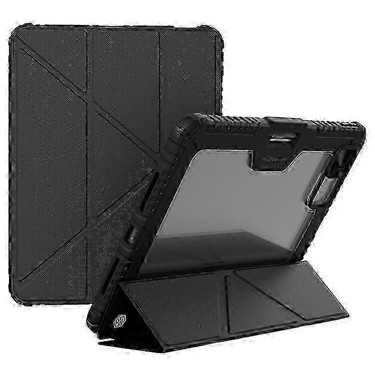 NILLKIN Premium Leather Case with Enhanced Protection for Pro 12.9 (2020-2022) and Air 13 () Tablets - Auto Wake and Fall-Proof Design Hwy