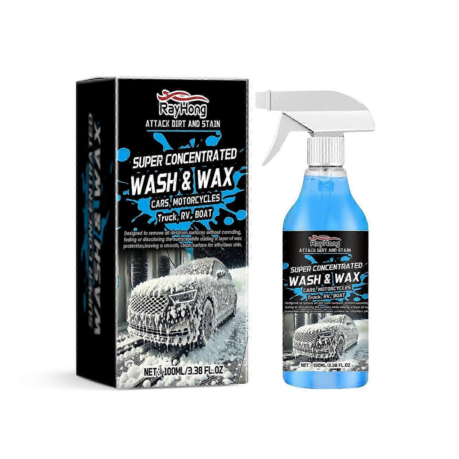 Rich Foam Car Wash Liquid  Powerful Decontamination, Long-Lasting Shine , Easy Application