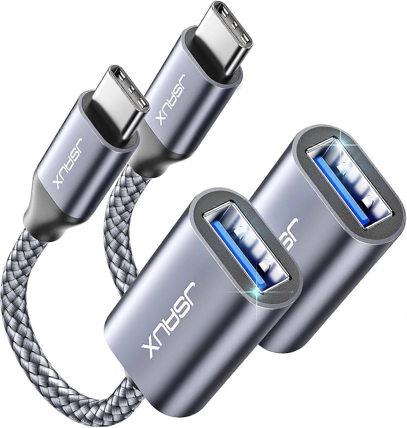 USB C to USB 3.0 Adapter [2 Pack], USB C Male to USB