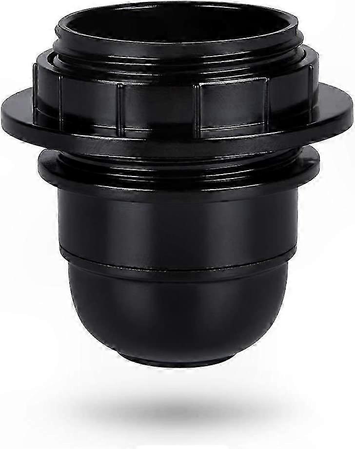 E27 Plastic Lamp Socket with Screw Base - Standard Bulb Holder for E27 Light Fixtures