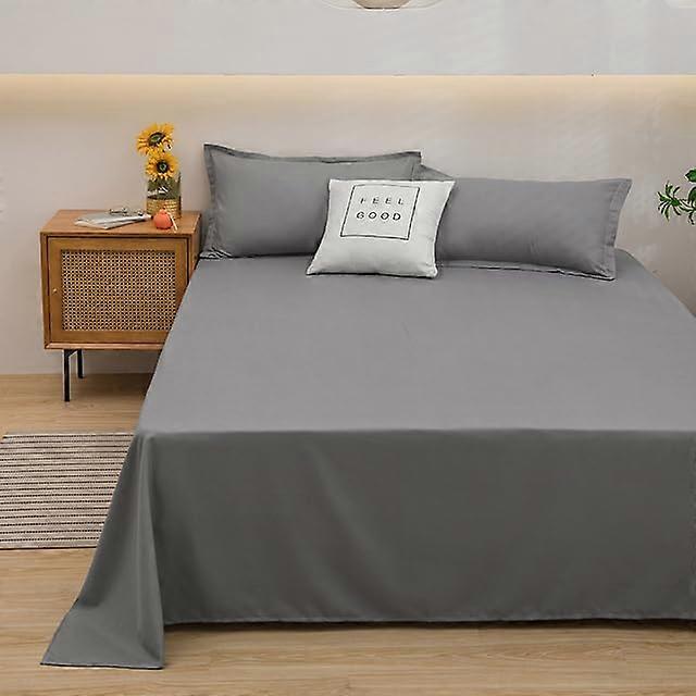 Bed Sheet King Size Flat Sheet Queen Size Flat Sheet Twin Size Flat Sheet Single Double Fabric