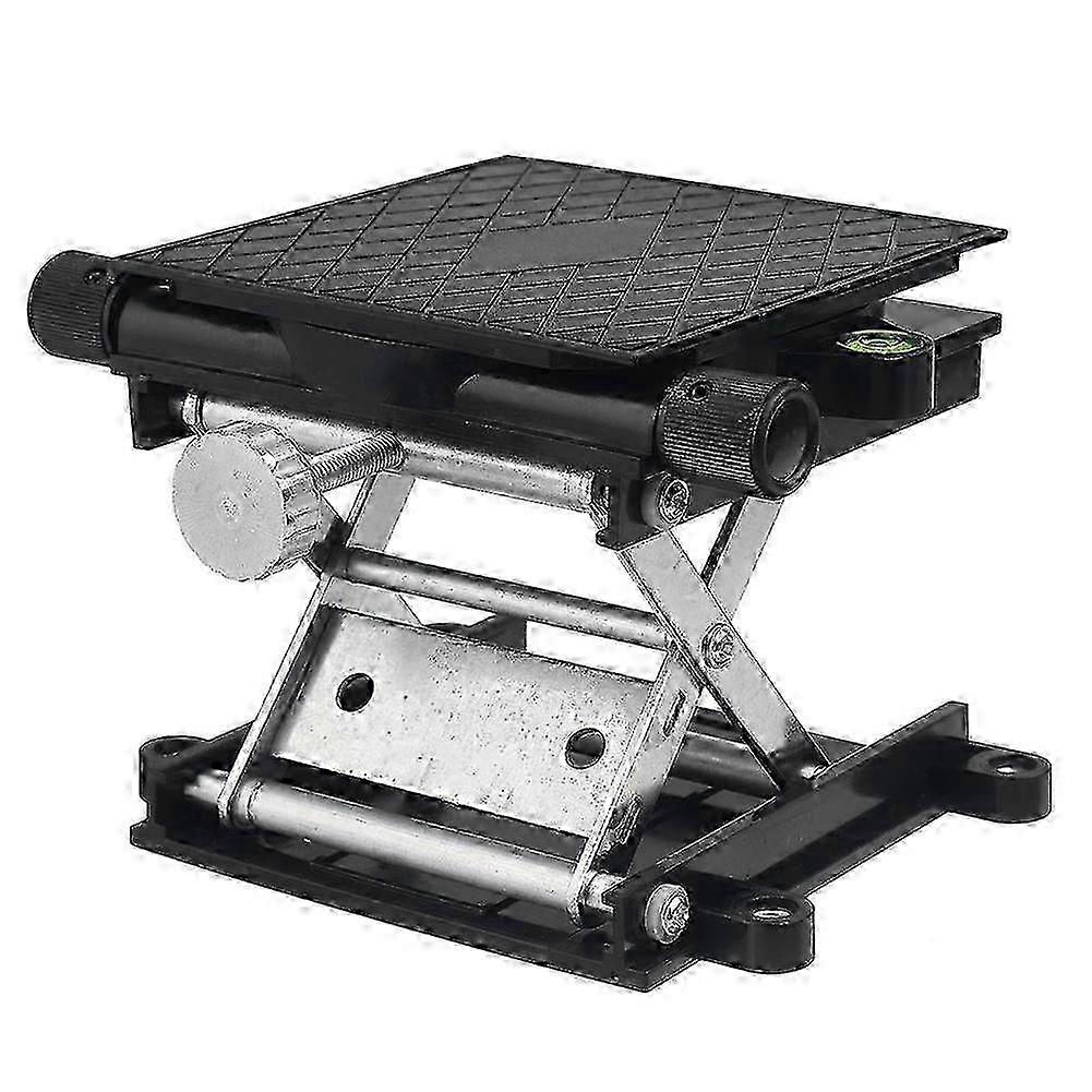 360° Rotating Aluminum Router Table with Lift Platform for Woodworking Engraving Lab - Stable Rack Stand