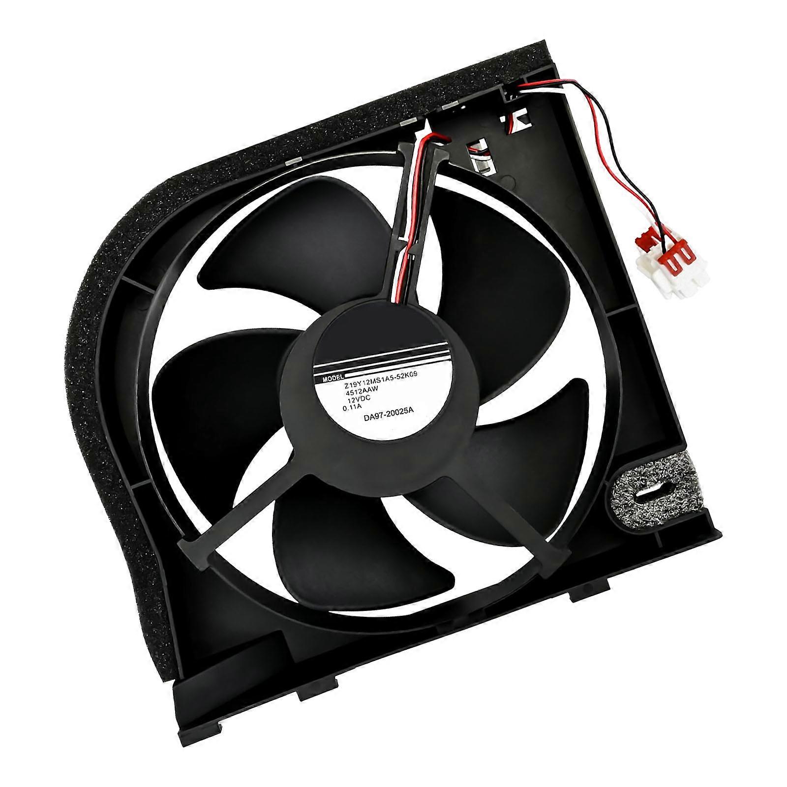 Multipurpose Replacement Refrigerator Cooling Fan Motor Low Noise Design Suitable for Multiple Refrigerator Models  Black