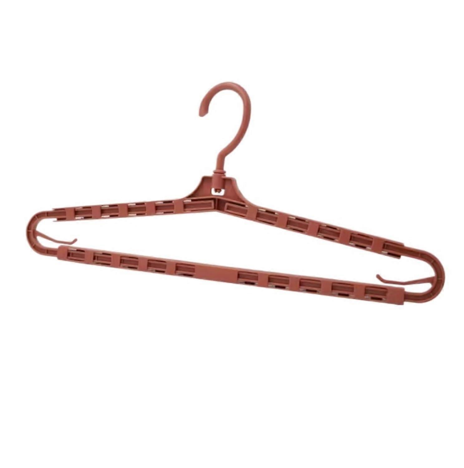 Durable Suit Hangers Drying Rack with Traceless Swivel Hook, 360 Degree Rotatable Retractable Clothes Hanger, 3pcs