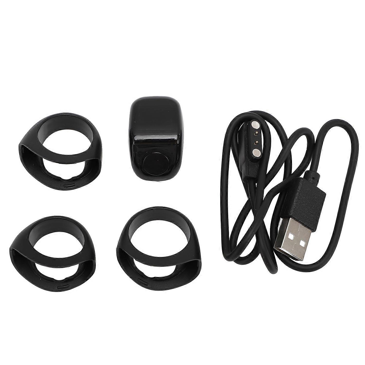 Smart Finger Counter Digital Step Number Prayer Reminder with Touch Control 0.42in Screen for Muslim