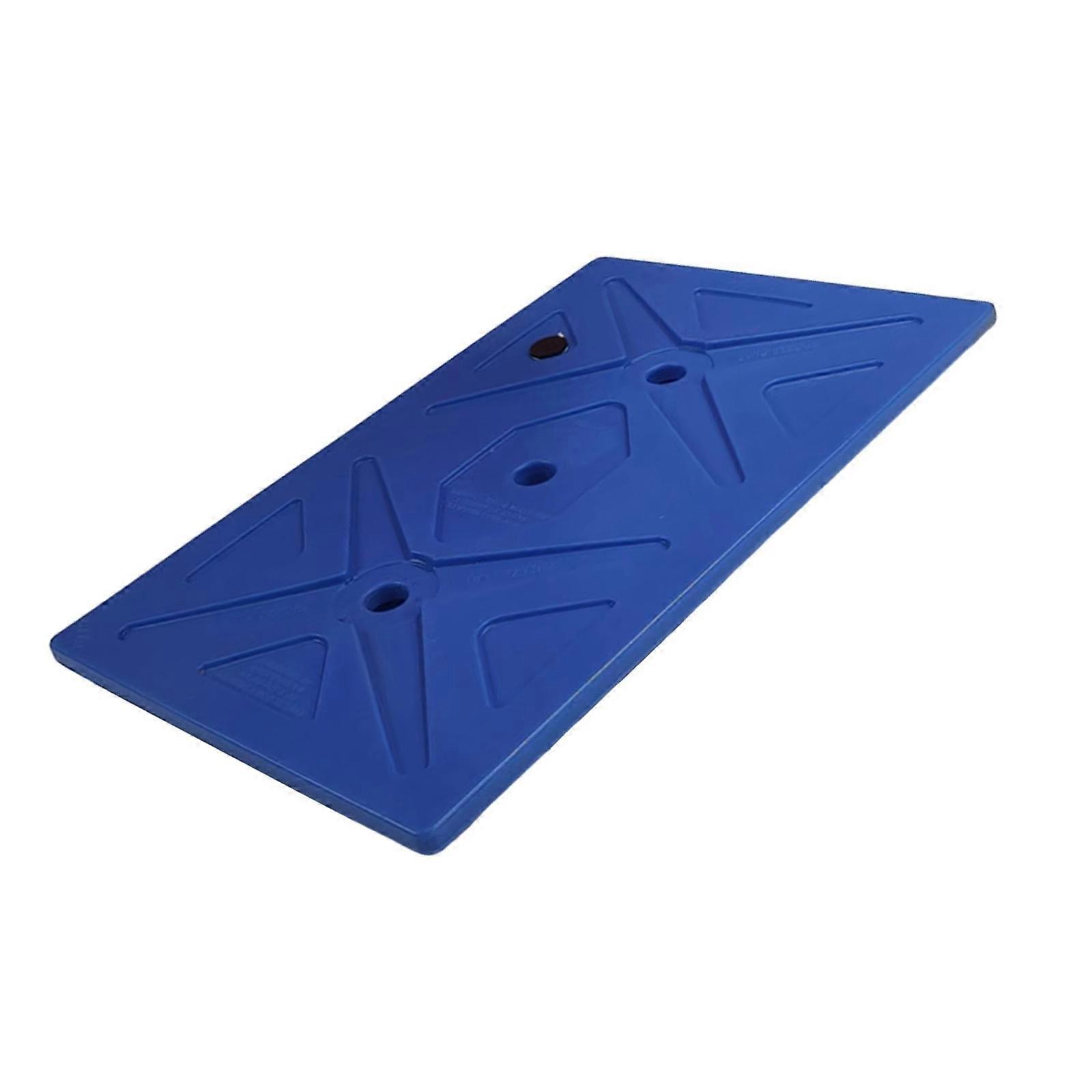 Large Capacity Rectangular Coolers Cool Block Professional Reusable Ice Pack for Beach Camping Hiking Easy to Use  Blue