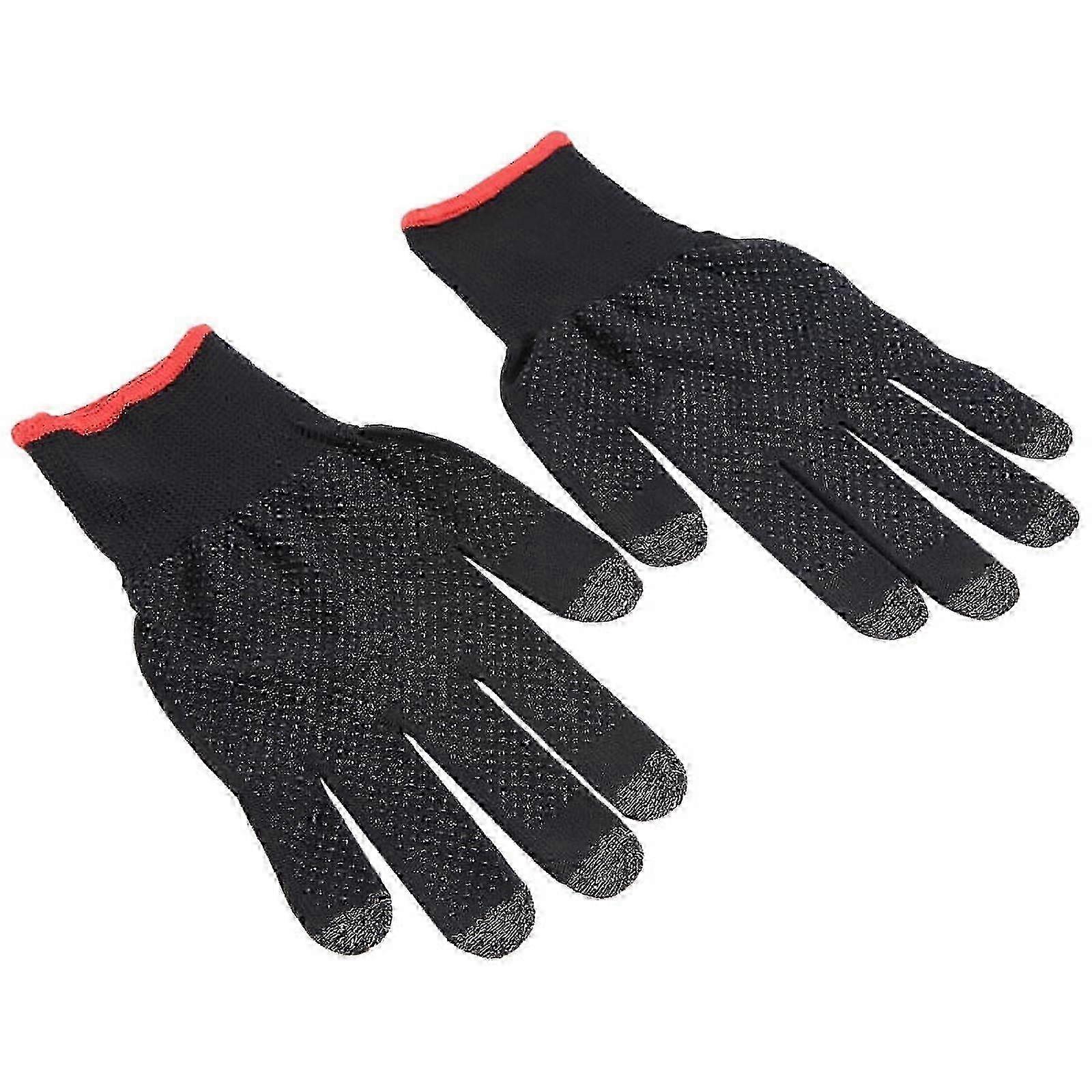 w 2Pcs Game Gloves for Proof Non-Scratch Sensitive Press Screen