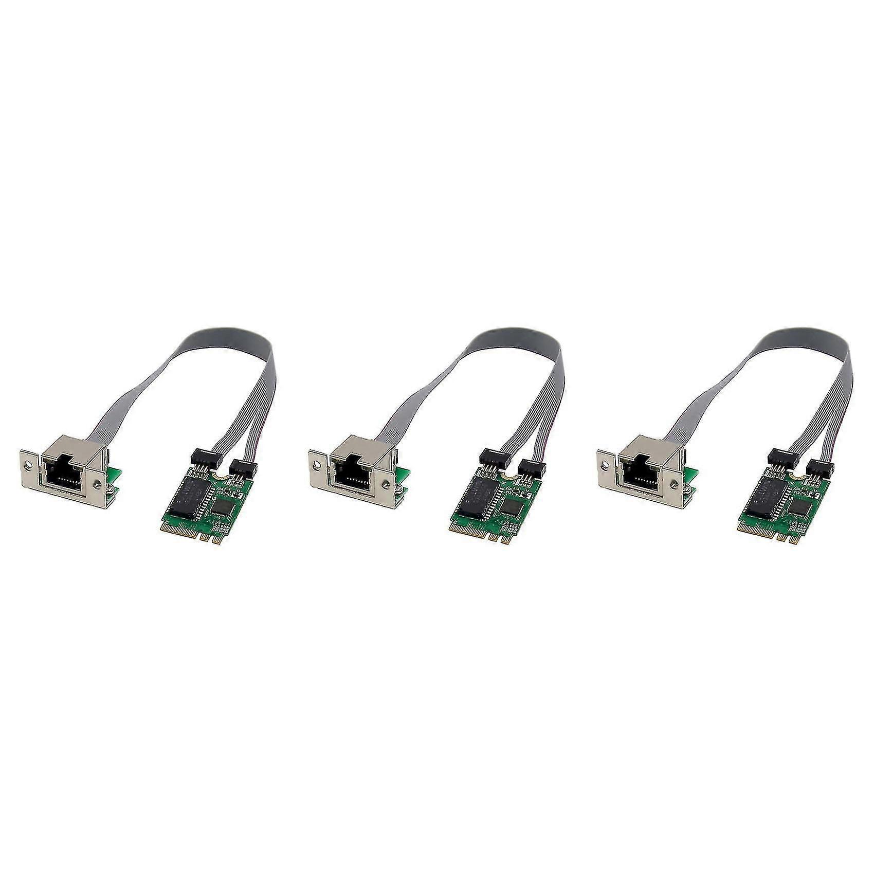 3x Mini Pcie Netzwerk Karte M.2 A + e Zu Rtl8111f Gigabit Ethernet Karte Single Port Rj45 Ethernet Netwo