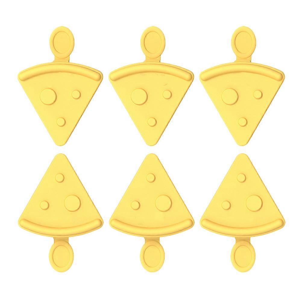 6PCS Cheese Ice Cream Molds With Lid Stackable Plastic Popsicles Maker Tray