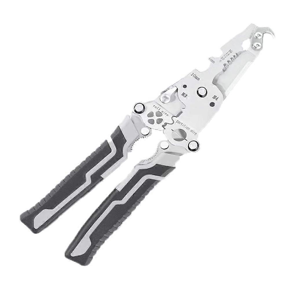 Wire Stripper Crimper,18 in 1 Foldable Wire Stripper,Electric Wire Stripper,Quick Strip Wire Stripper