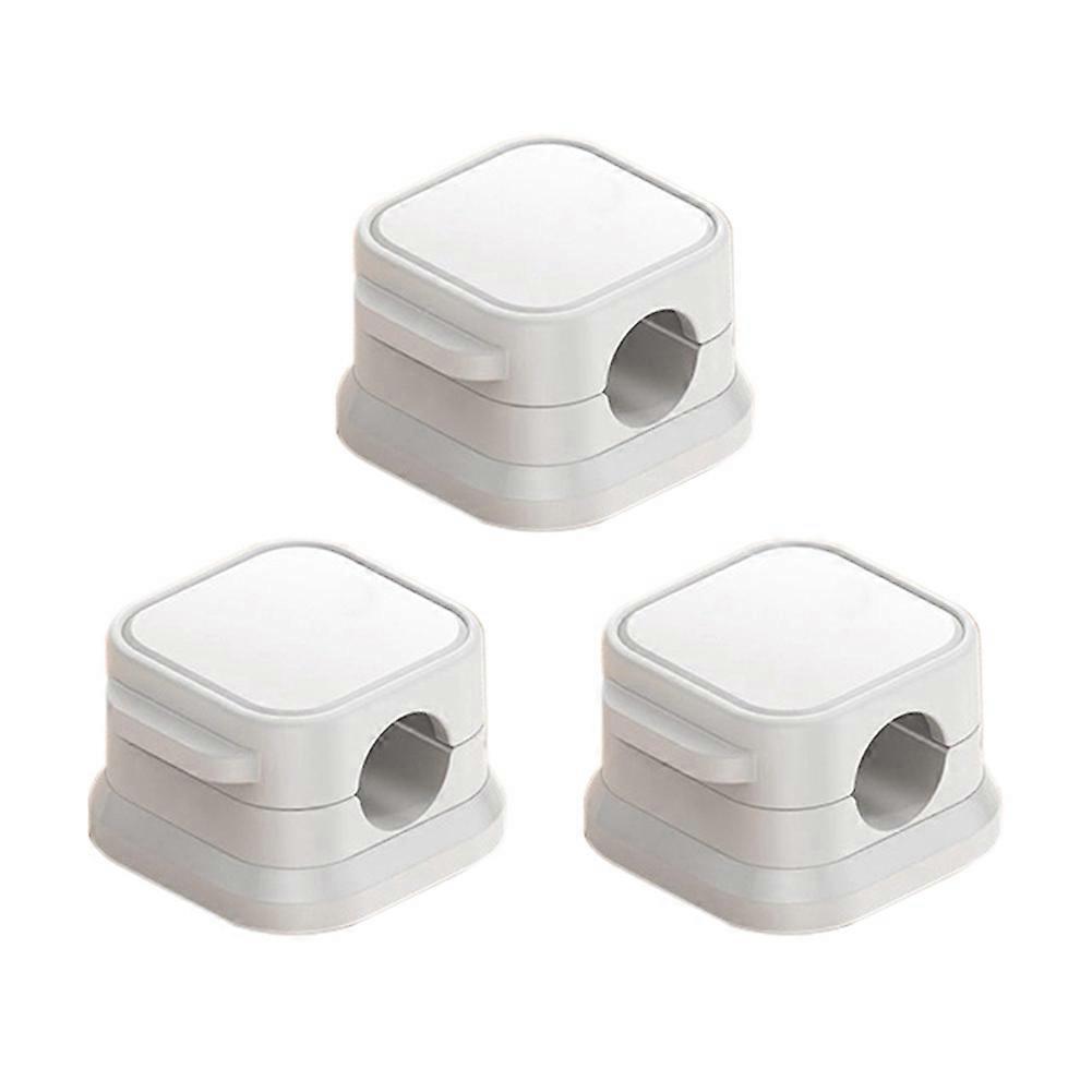 Data Cable Organization Clip-Sticky Spring Clip for Desk, Wall