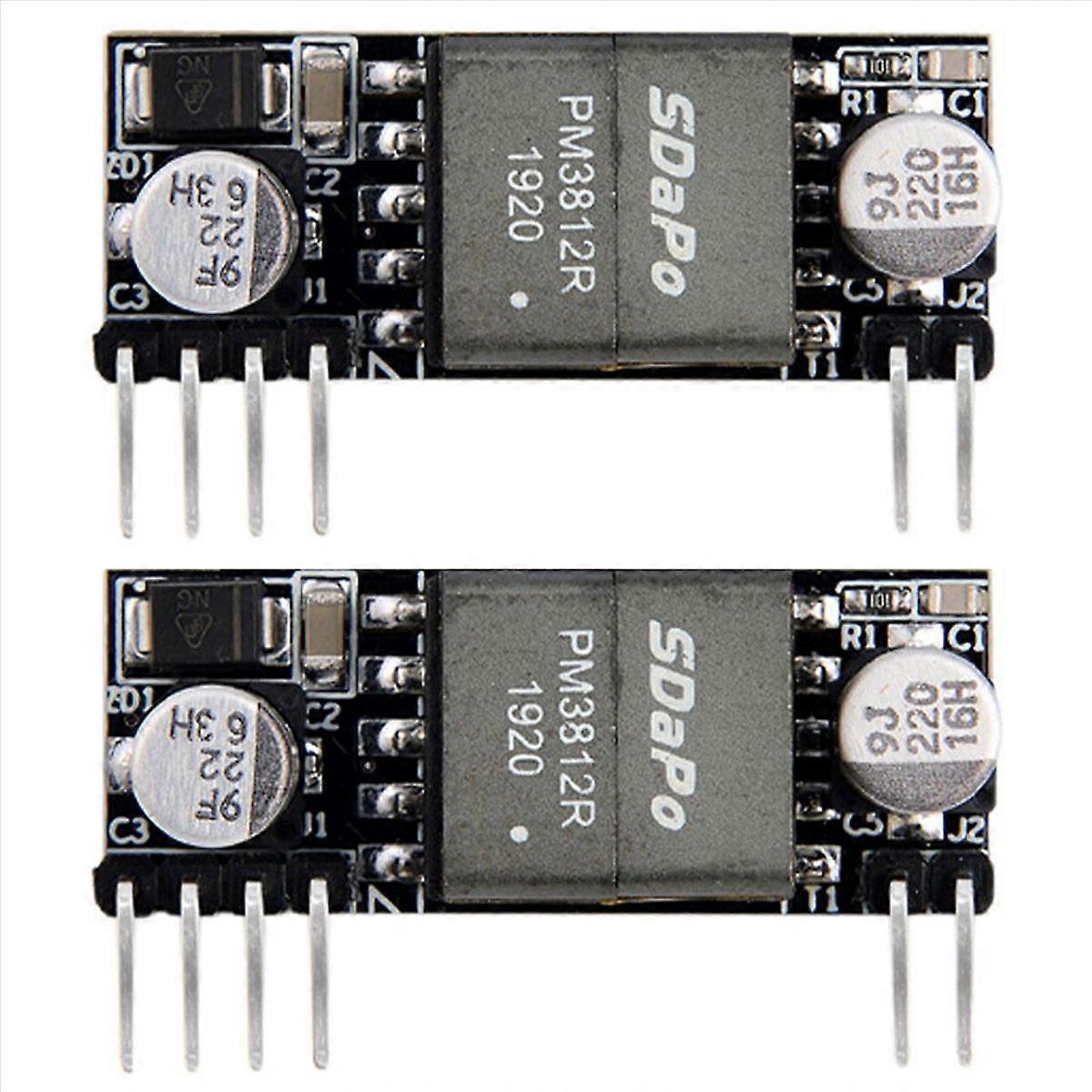 2X DP1435 Embedded Pin Type Standard 48V Small Size Supports 100M Gigabit PoE Module