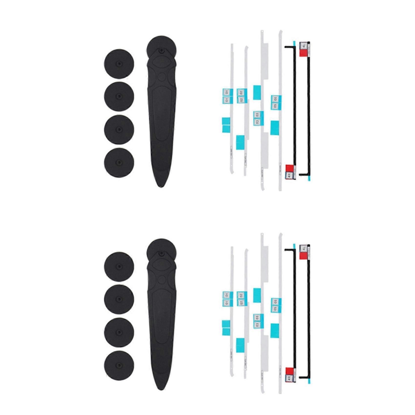 2X LCD Display Adhesive Strips Tape Opening Wheel Handle Tools Kit for A1418 A1719 27Inch