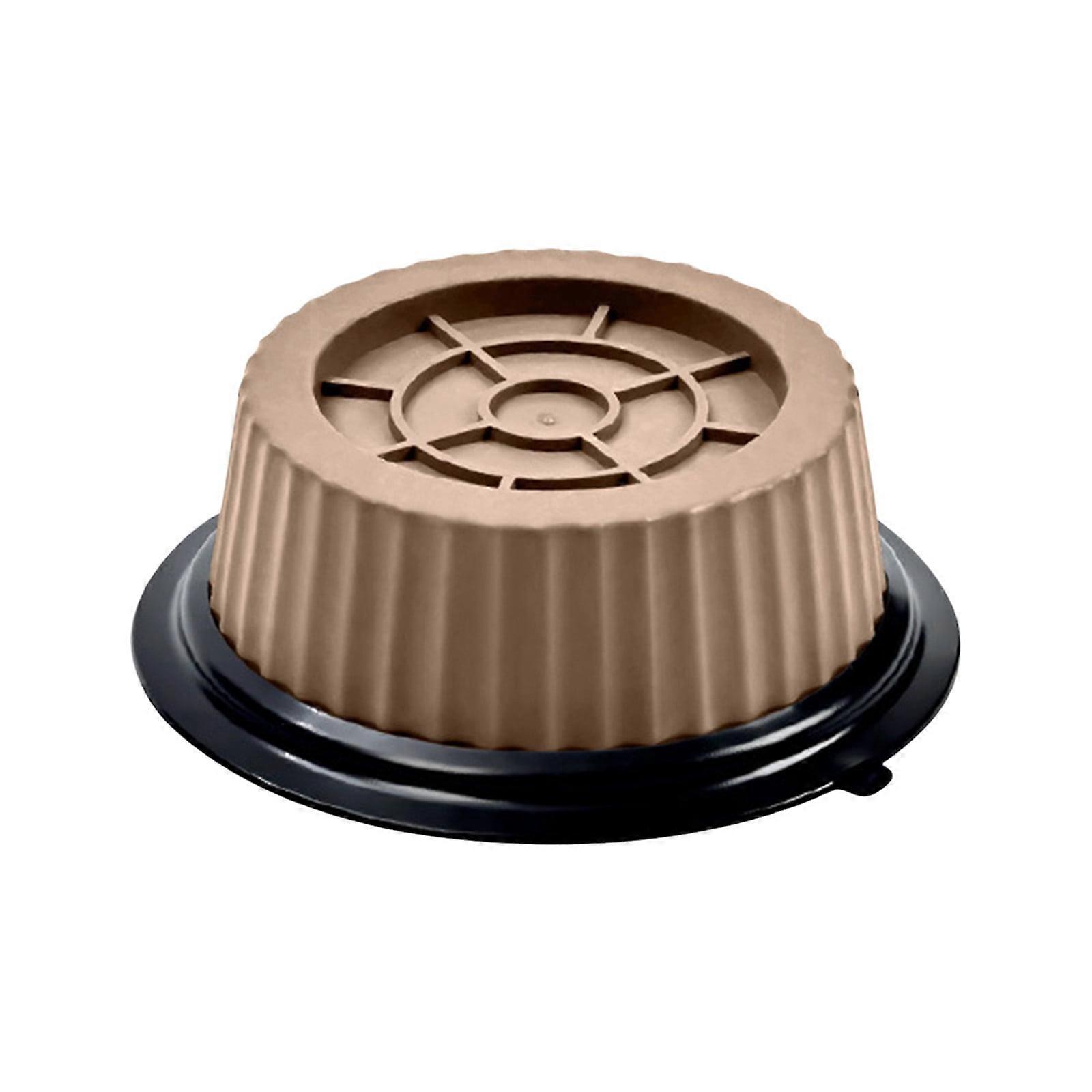 FloHua 4PCS Washing Machine Foot Pads, compatible with Refrigerator Pulsator Drum Base, Silent Shock-absorbing, Slip & Height Increasing Pad