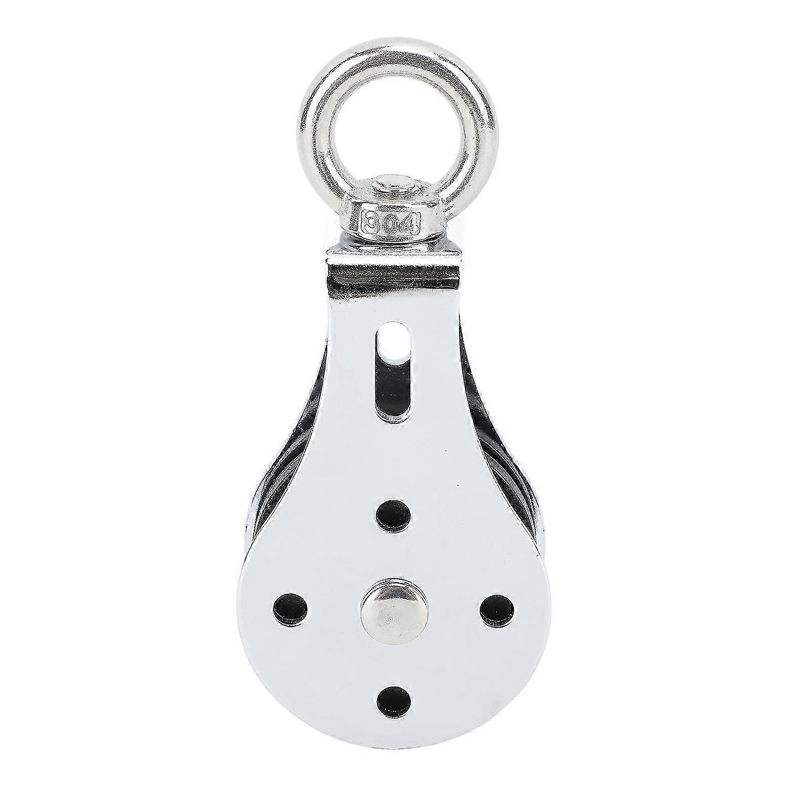Single Pulley System with Swivel Hook for Gym Equipment