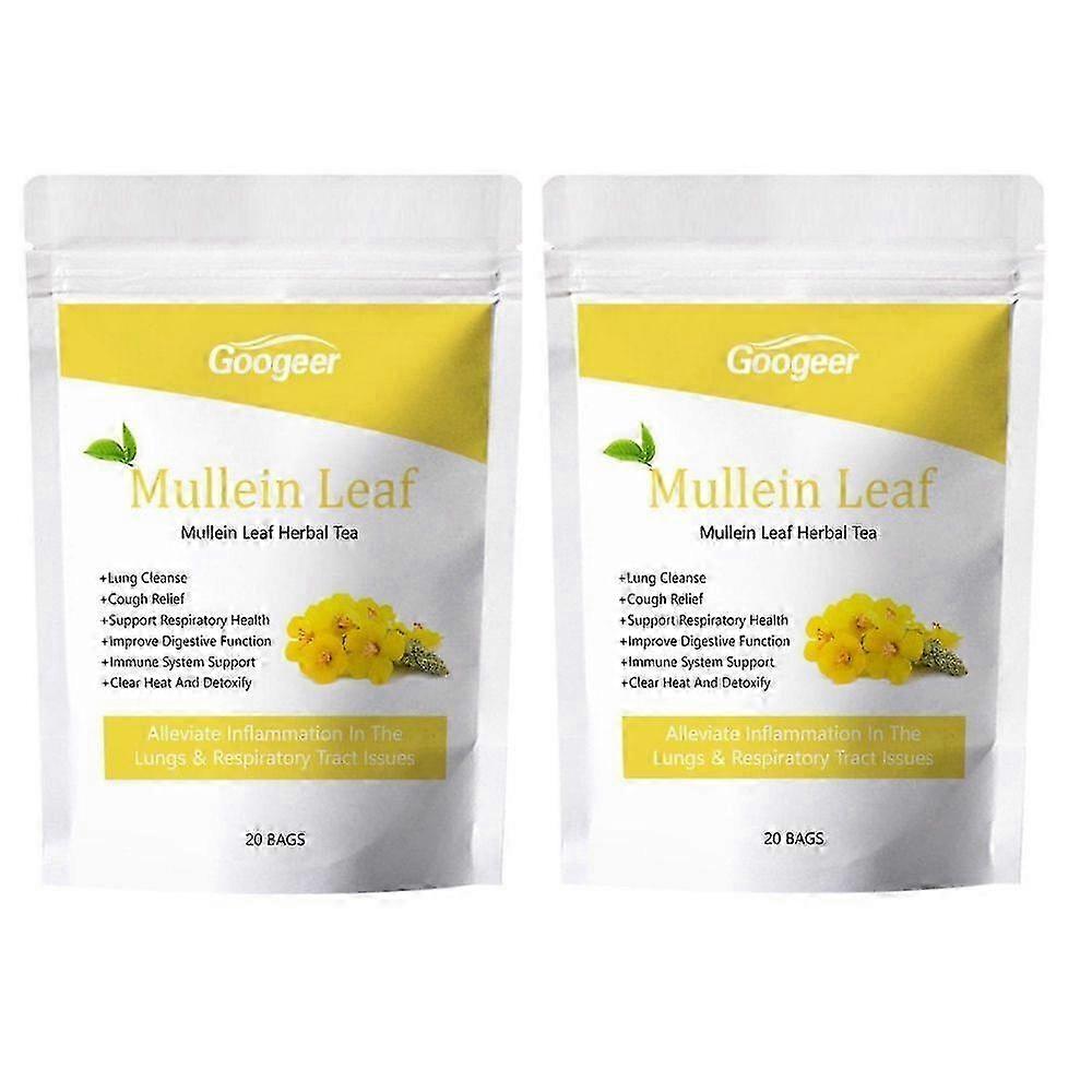 Mulleinbladteposer Urte-lunge-rensende puste-hoste-lindrende te