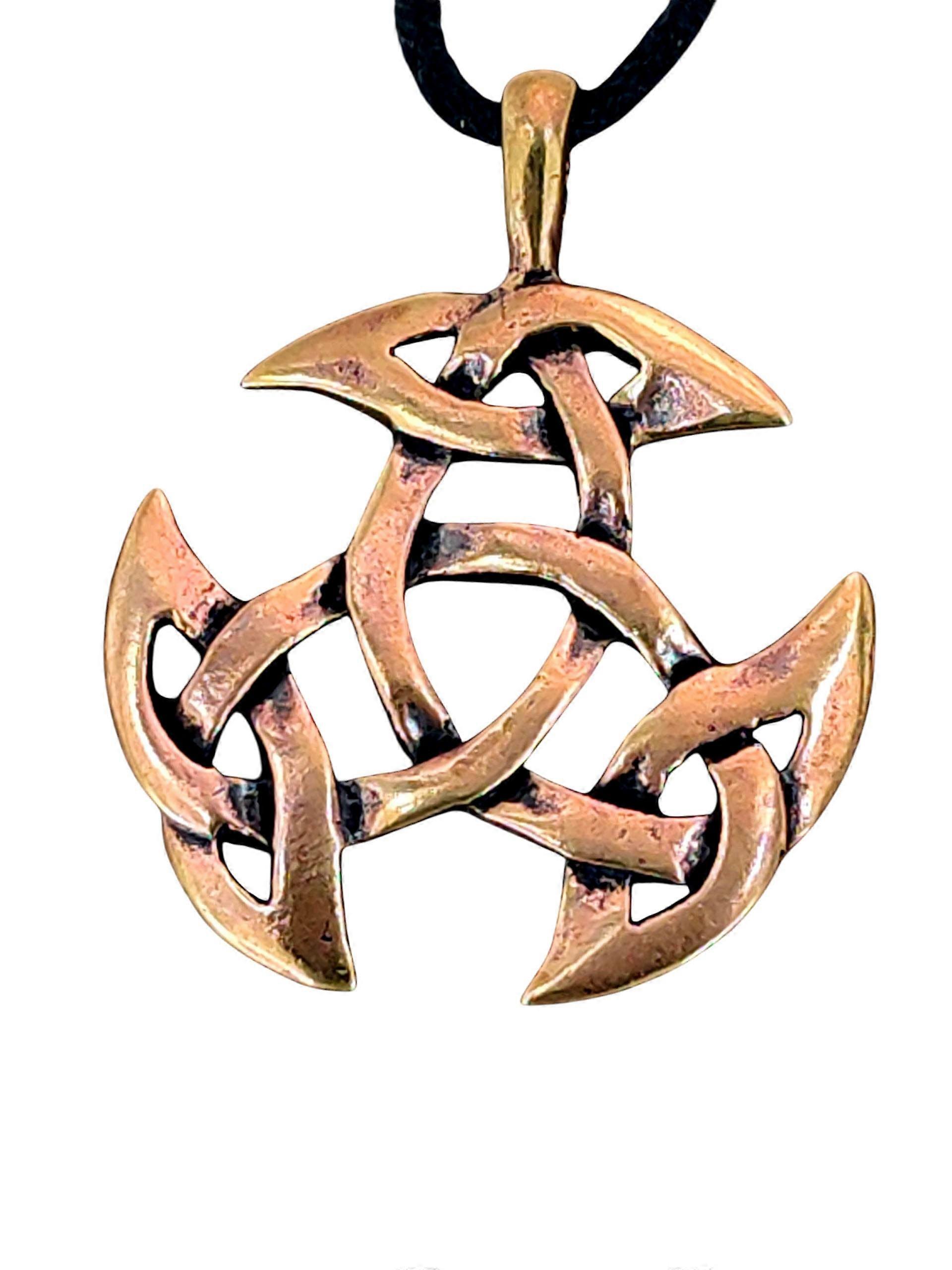 Anhänger 82 Keltischer Knoten - Bronze