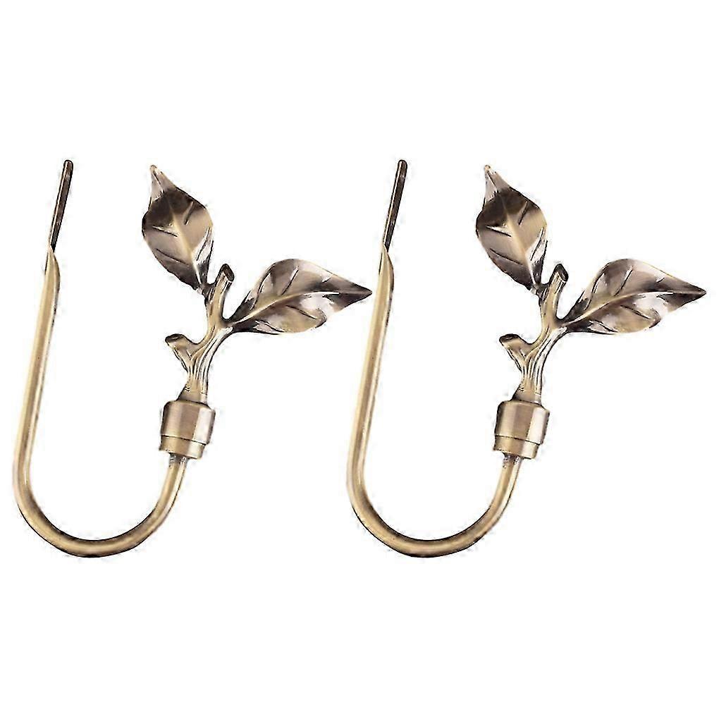 Functional Curtain Hold Back Metal Tie Tassel Arm Hook Loop Holder U Shaped Round Window Wall Decoration Hanger New