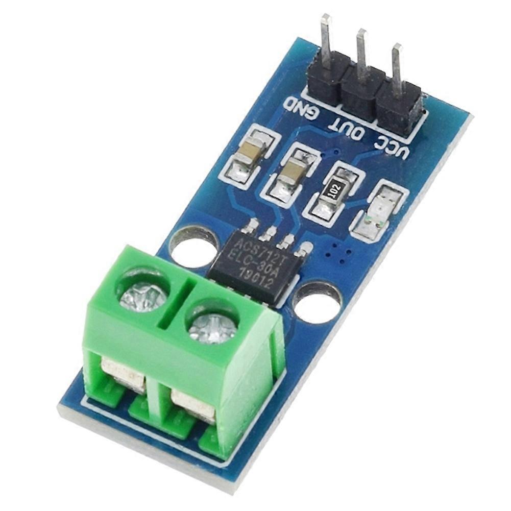 Hall Current Detection Module TZT ACS712 Hall Current Sensors Module for DIY Electronics and Robotics 30A