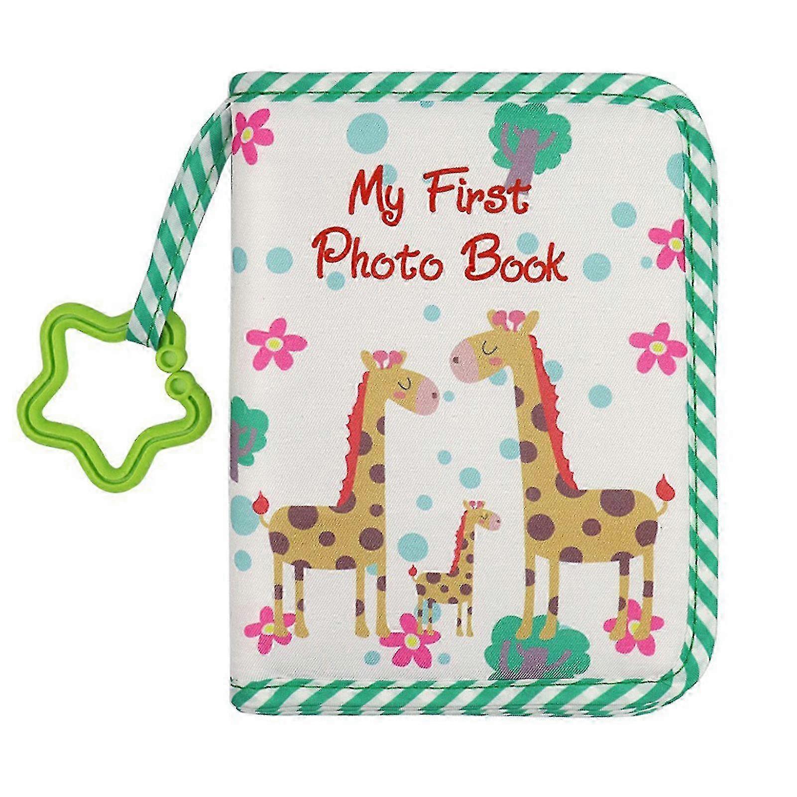 Album photo pour bébé : favorise le développement cérébral, crée des souvenirs inoubliables. Livre photo en tissu doux pour nouveau-nés.