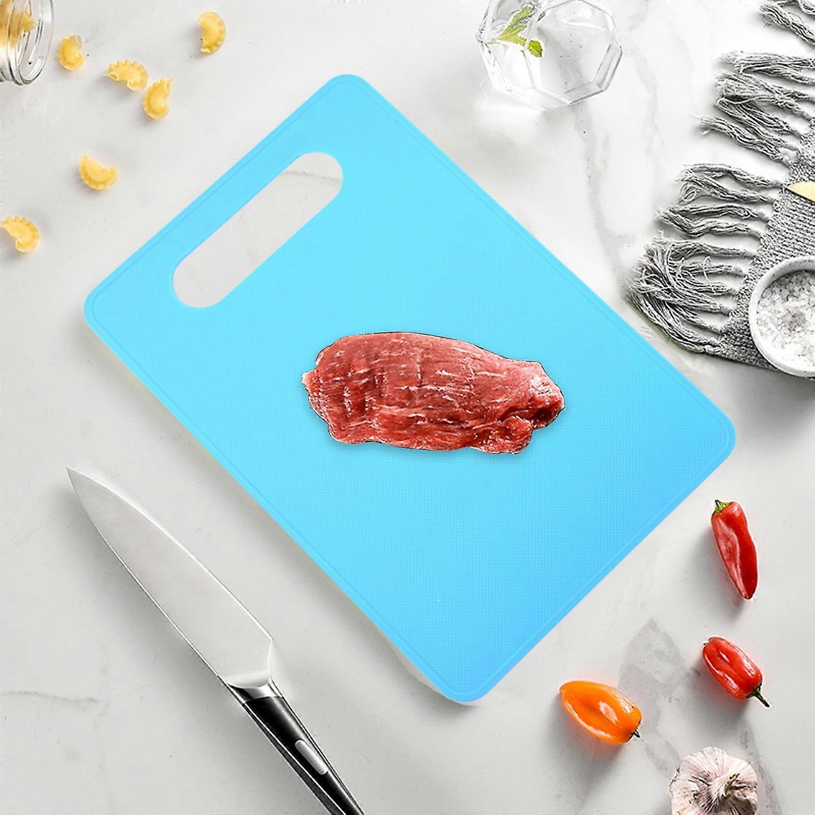 FloHua Christmas Clearance Home Essentials Multi Functional Fast Defrosting Aluminum Alloy Double Sided Cutting Board with Knife Sharpener
