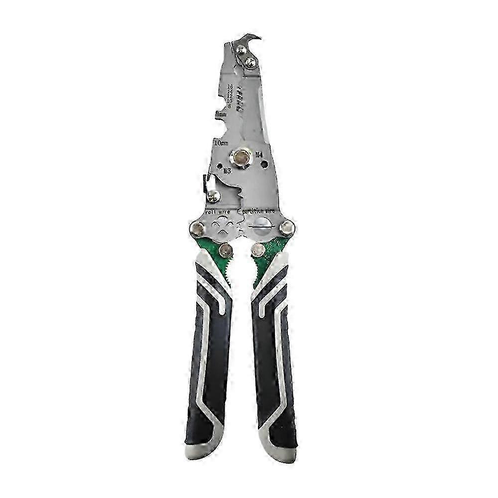 18 in 1 Foldable Wire Stripper,Multi-function Wire Stripping Pliers Cable Cutter