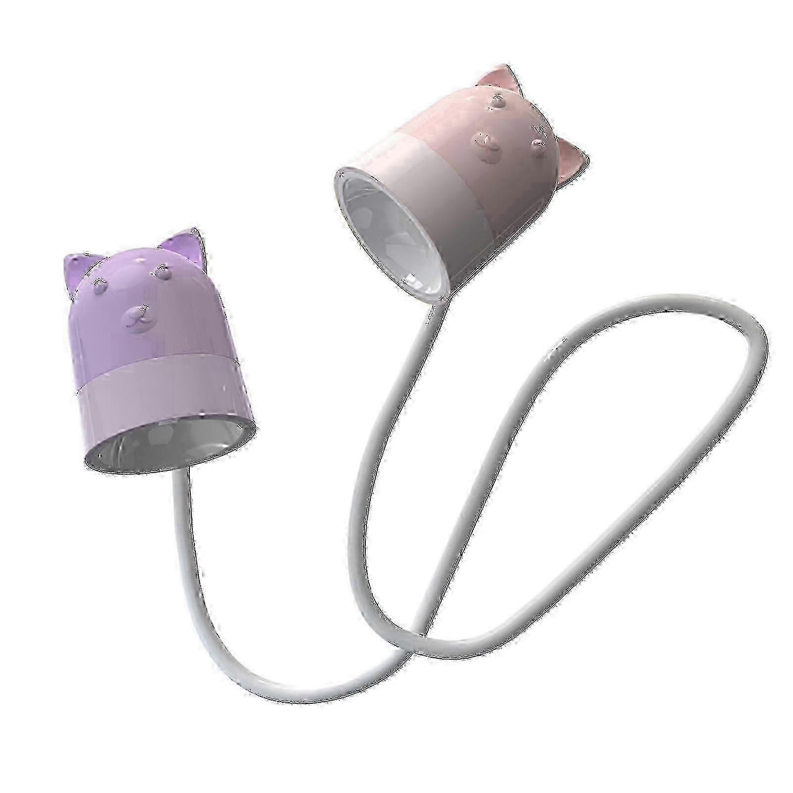 Kids Reading Light, Cute Book Lights For Reading In Bed, Led Neck Reading Light Bendable Headboard Light