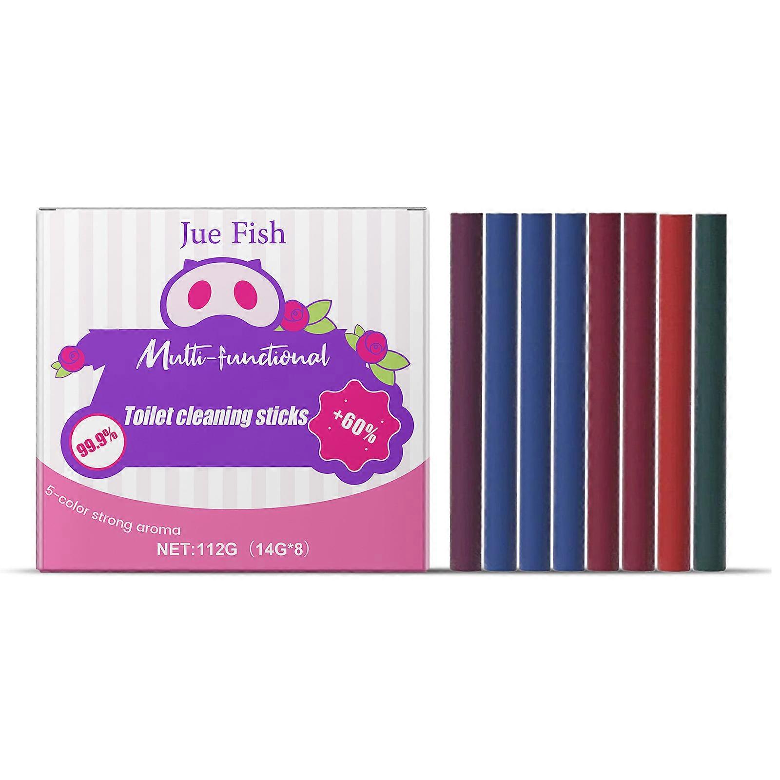 8~32Pcs Multi-Functional Deodorizing Toilet Cleaning Sticks Long-Lasting Fresh