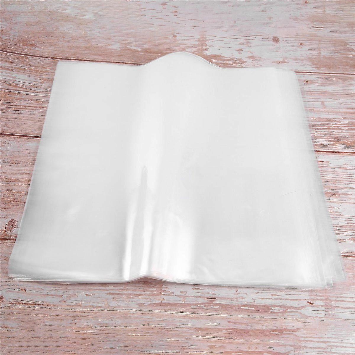 30 Flat Open Top Bag 6.7Mil for 12 Inch Double / Gatefold 2LP 3LP 4LP